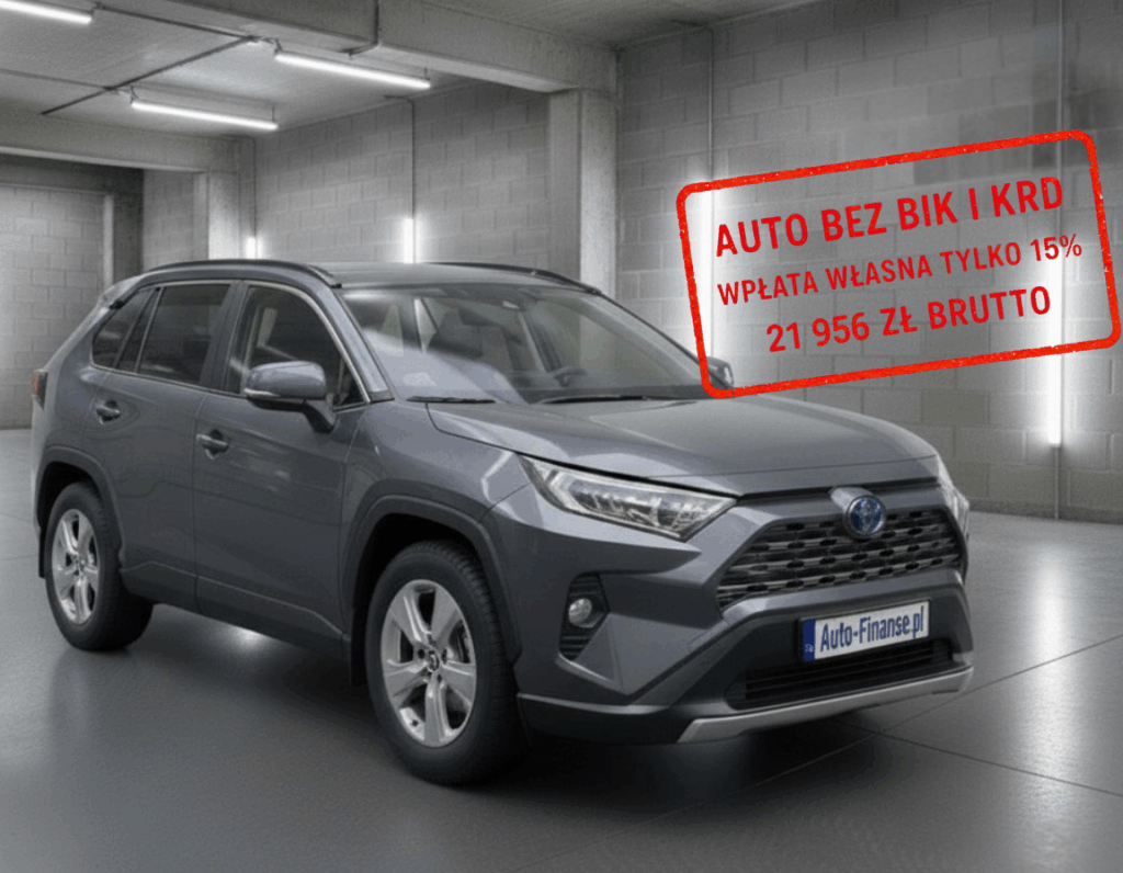 Toyota RAV4 Hybrid Comfort e-CVT 2022 – leasing bez BIK i KRD | finansowanie bez baz – Auto-Finanse.pl