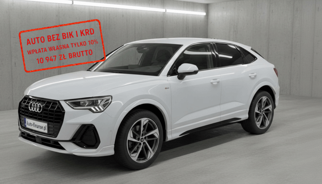 Audi Q3 Sportback 35 TDI S line S tronic leasing bez BIK i KRD