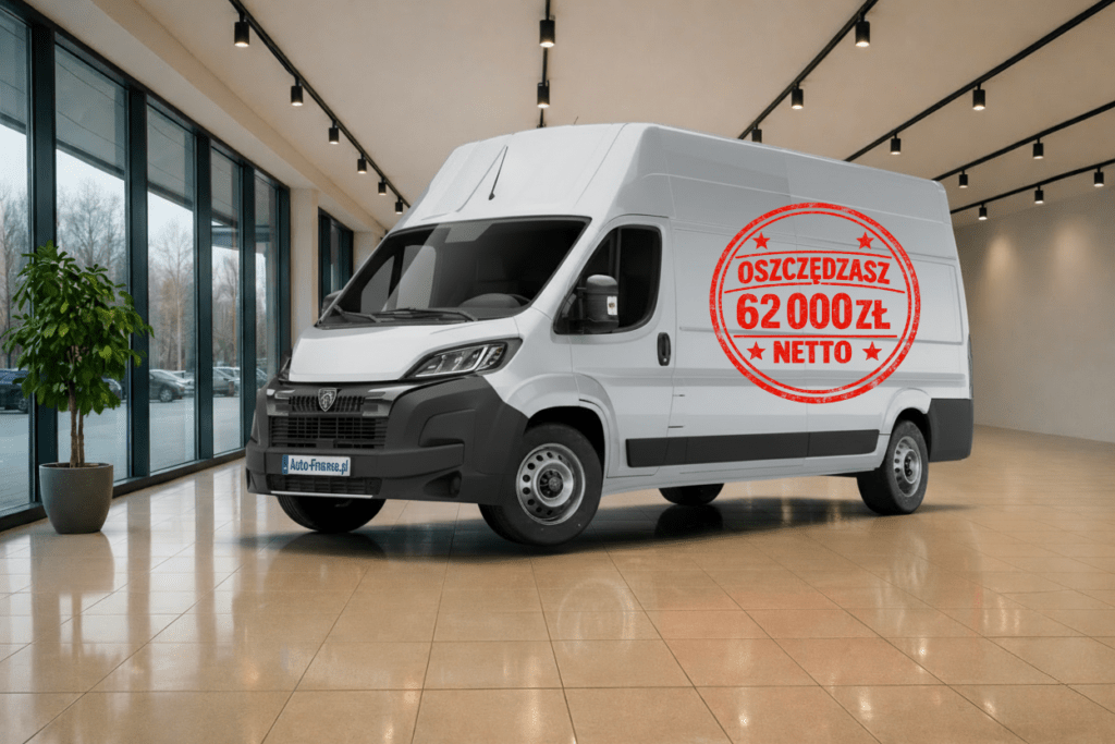 Peugeot Boxer Heavy H3 L4H3 w leasingu operacyjnym z rabatem 35 procent – Auto-Finanse.pl