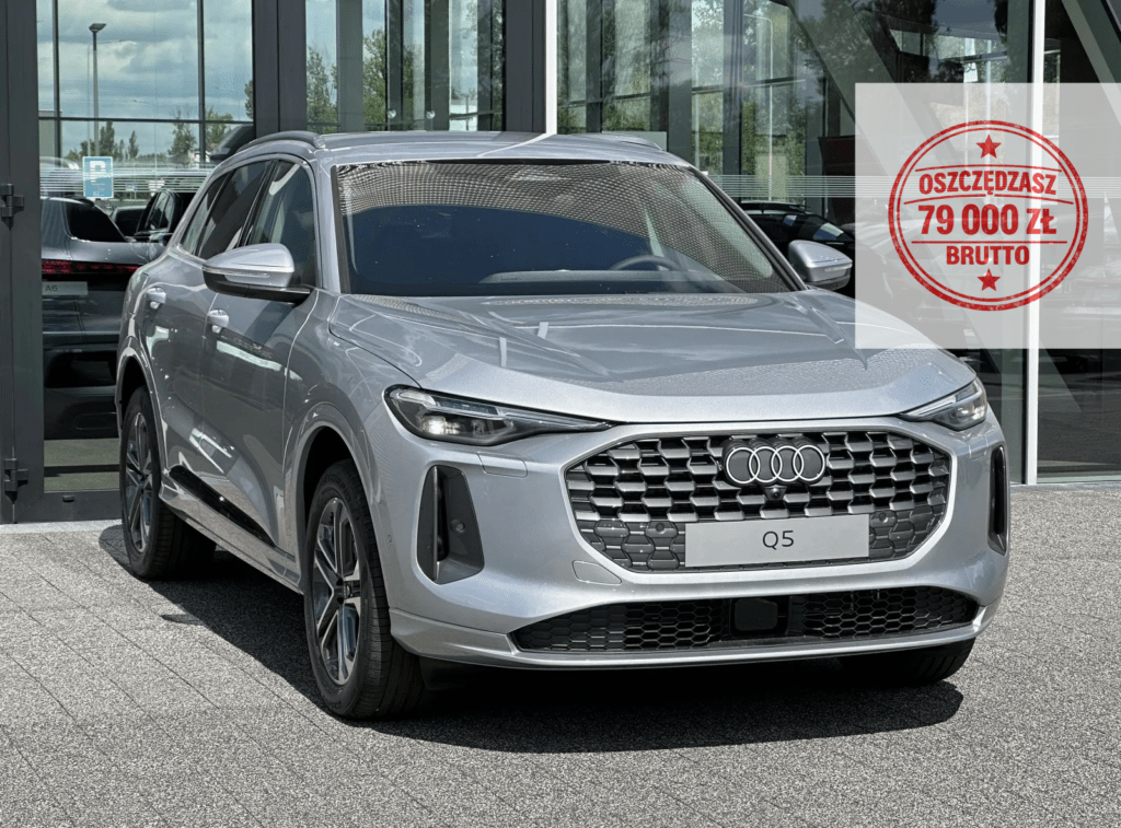 Audi Q5 TFSI mHEV S tronic 2025 – leasing operacyjny i konsumencki | Auto-Finanse.pl | oszczędzasz 79 000 zł brutto