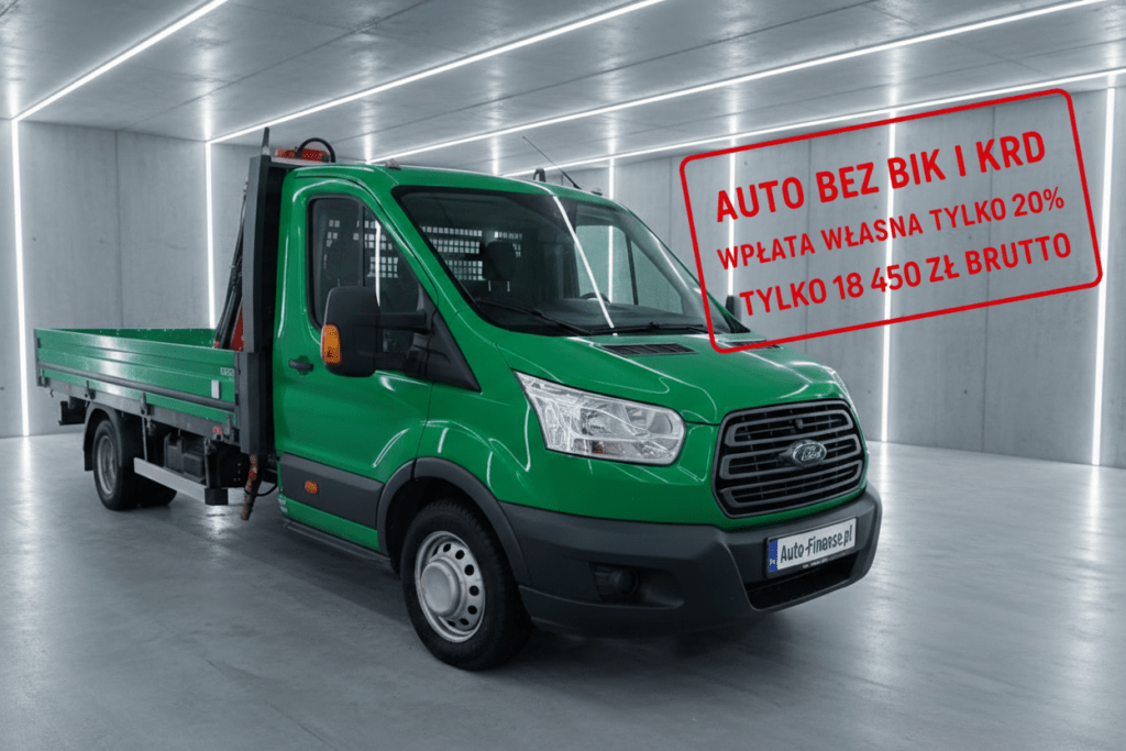 FORD Transit FT 470 2.2 TDCi TREND 2015 auto ciężarowe bez BIK i KRD, leasing Auto-Finanse.pl