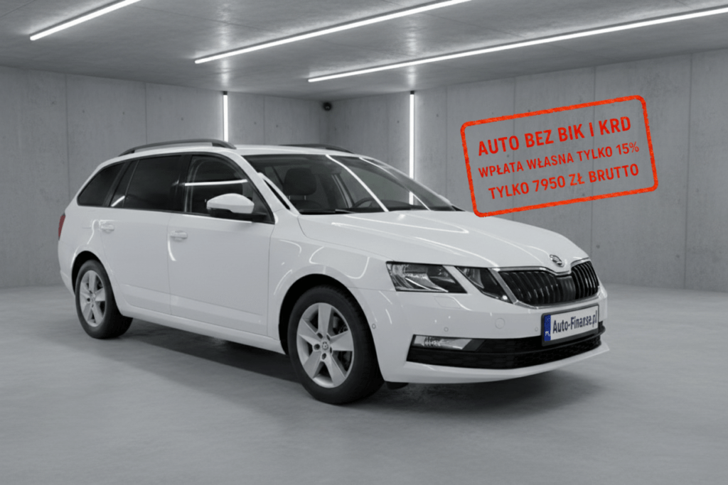 SKODA Octavia 2.0 TDI SCR Ambition DSG 2018 w leasingu bez BIK i KRD z niską wpłatą własną