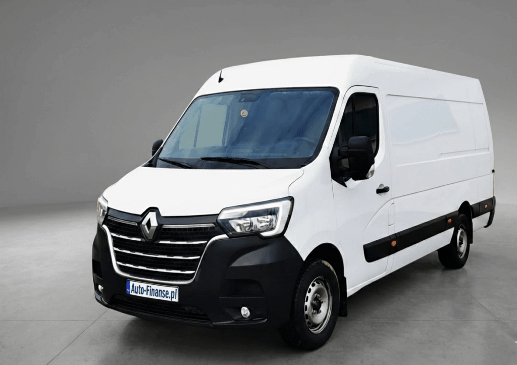 RENAULT Master L3H2 2.3 dCi Pack Clim S&S 63 KM 2022 biały furgon 3.5t leasing bez BIK KRD Auto-Finanse.pl