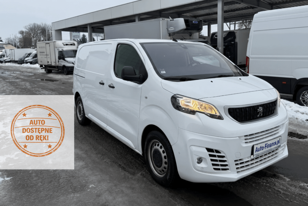 Peugeot Expert 1.5 BlueHDi Active L2 2020 biały – wynajem bez BIK i KRD z OC AC Assistance w racie Auto-Finanse.pl