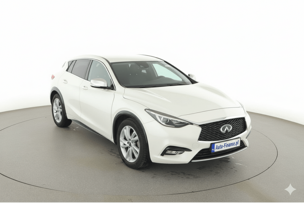 Infiniti Q30 1.5 Diesel Premium 2018 biały – samochód w ofercie finansowania Auto-Finanse.pl leasing i wynajem auta
