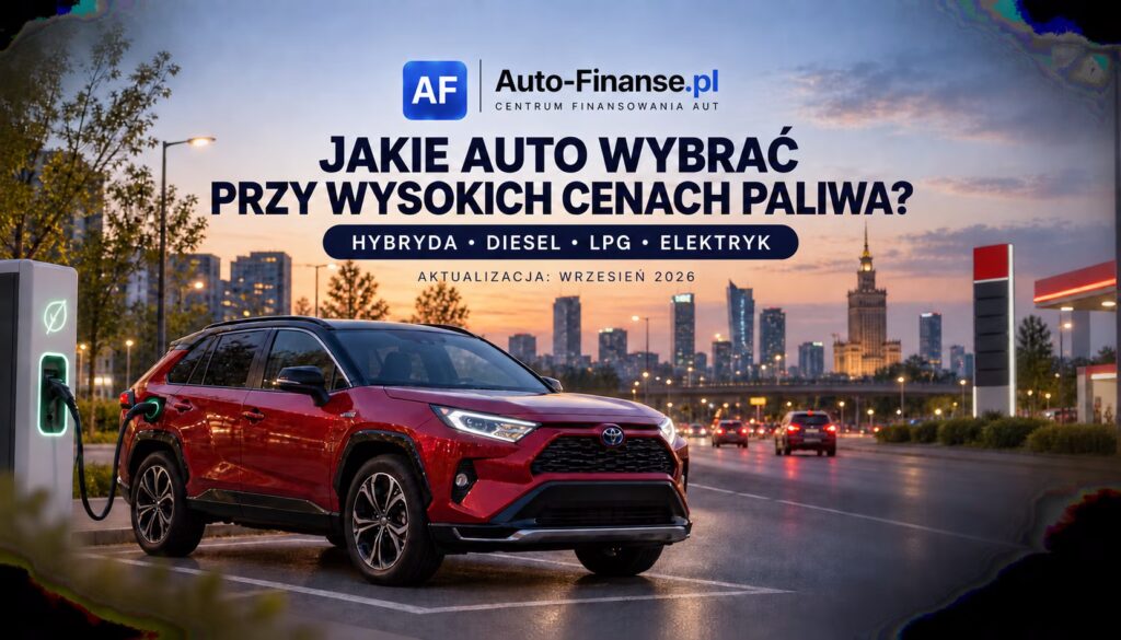 Jakie auto wybrać ? Hybryda, diesel, LPG i samochód elektryczny – wybór auta przy wysokich cenach paliwa w 2026 roku
