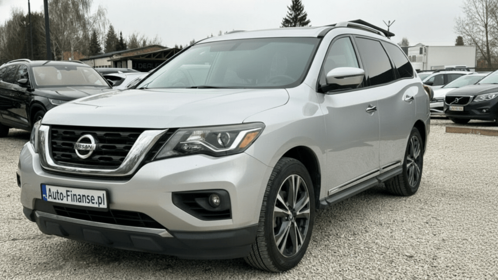 Nissan Pathfinder 3.5 V6 4WD Platinum 2020 wynajem bez BIK i KRD Auto-Finanse.pl 7-osobowy SUV