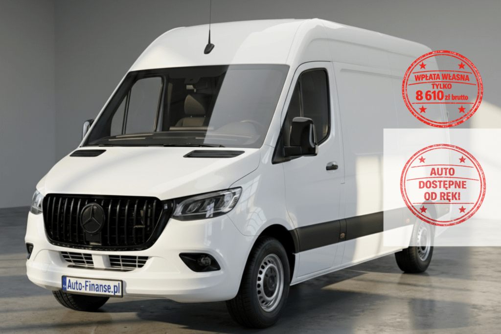 Mercedes Sprinter 316 CDI L2H2 2019 leasing bez BIK i KRD auto dostawcze dostępne od ręki