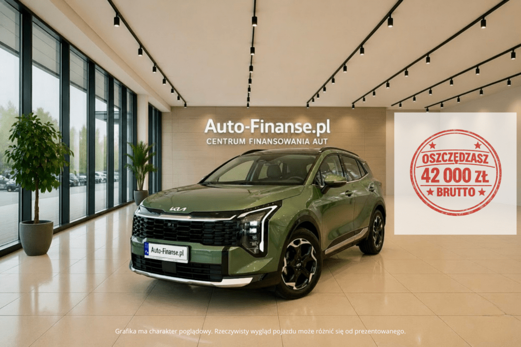 KIA Sportage 1.6 T-GDI Anniversary 2025 leasing operacyjny i konsumencki Auto-Finanse.pl