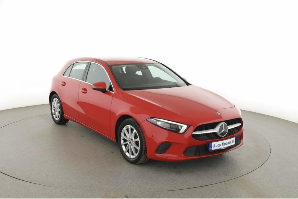 Mercedes A-Klasa A 220 Progressive 2019 leasing dla firm i osób prywatnych Auto-Finanse czerwony hatchback
