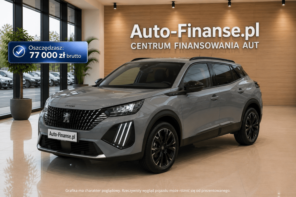 PEUGEOT 2008 1.2 PureTech mHEV GT 2025 w leasingu Auto-Finanse.pl – nowy SUV hybrydowy