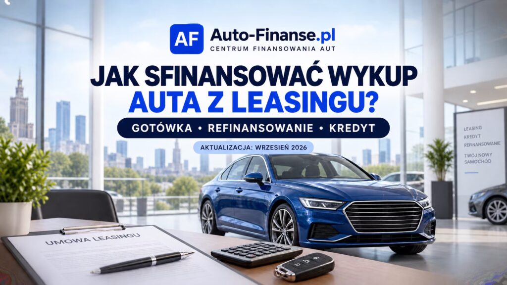 Jak sfinansować wykup samochodu z leasingu – refinansowanie, kredyt i gotówka