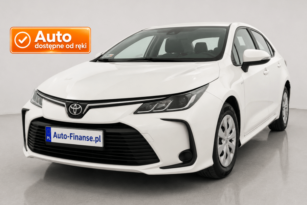 TOYOTA Corolla 1.5 Active 2022 – Wynajem z wykupem bez BIK i KRD | Auto-Finanse.pl