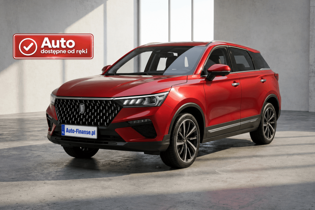 Bestune T77 1.5T DCT Business Plus 2025 czerwony SUV 160 KM automat DCT – leasing bez BIK i KRD