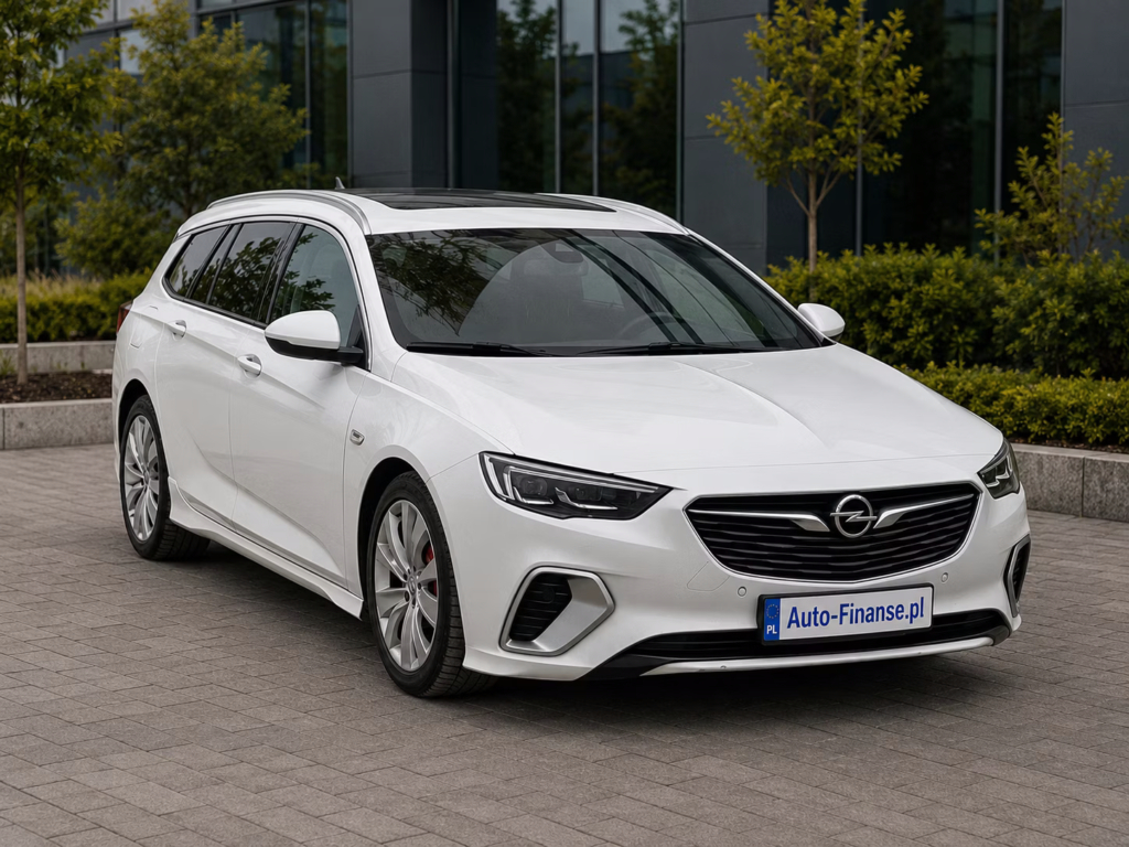 Opel Insignia 2.0 CDTI GSi biały przód
