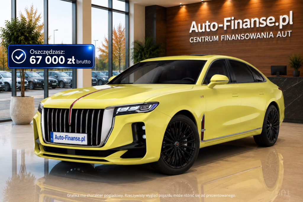 HONGQI H9 2.0T Deluxe z przodu