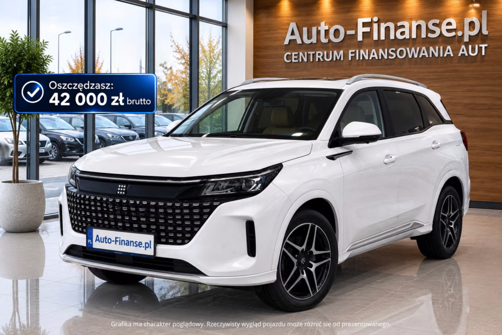 DFSK E5 1.5 PHEV Prestige E-CVT 2025 – Leasing operacyjny i konsumencki | Auto-Finanse.pl
